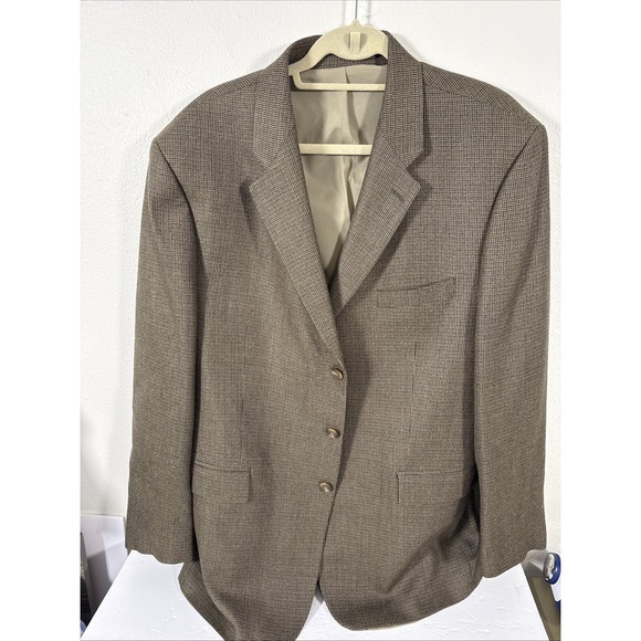 Vintage Chaps Ralph Lauren Wool Blazer Made in Canada Sport Coat 48R